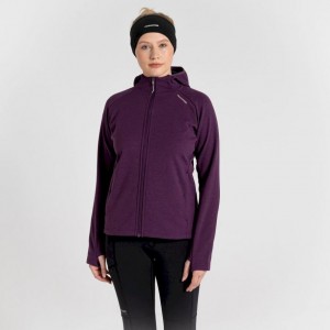 Purple Women's Craghoppers Dynamic Pro Hoodie | AU0357JSW